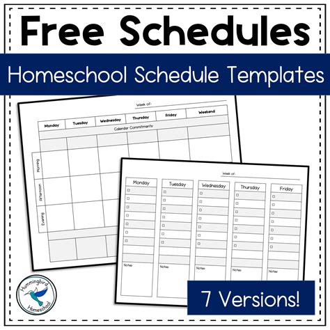 180 Days Of School Chart Block Schedule Homeschool Portfolio Made