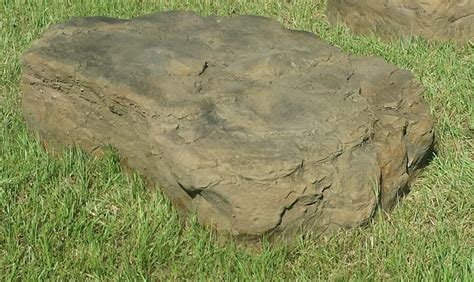 Fake Rock North Rim Septic Lid Cover Rock Shown In Canyon Brown 49