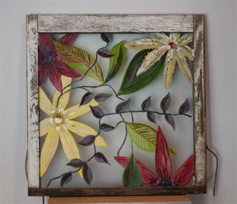 Christie Chase 104old Window Turned Original Art