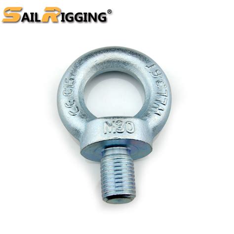 Zinc Plated M Drop Forged Din C E Eye Bolt Fastener China Din