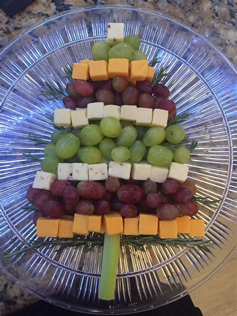 Deck The Halls With A Cheese And Grape Appetizer Platter Grape