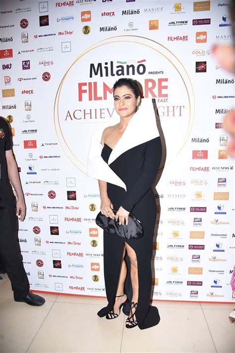 Kajol Brings The Glam To The Red Carpet In A Black Gown With Power