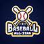 Baseball All Star Logo Vector 209145  Download Free Vectors Clipart