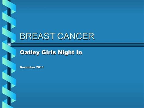 Breast Cancer Surgery Benefits India Ppt