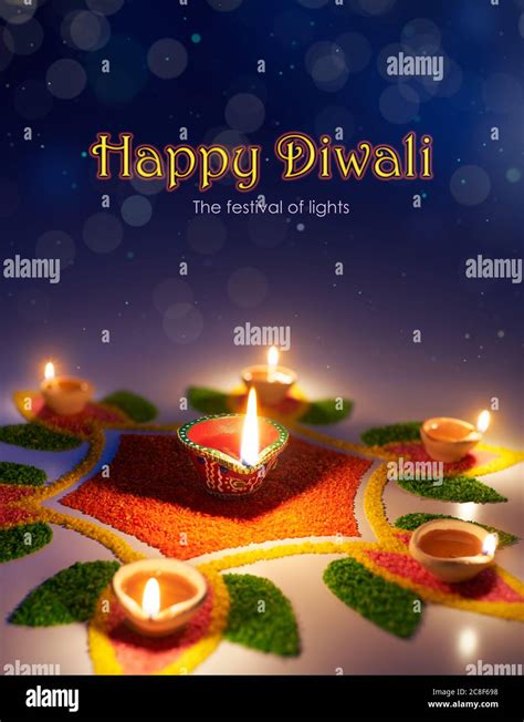 Happy Diwali The Festival Of Lights Stock Photo Alamy