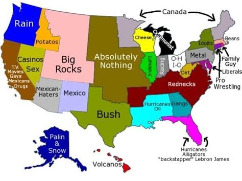 United States Map Joke