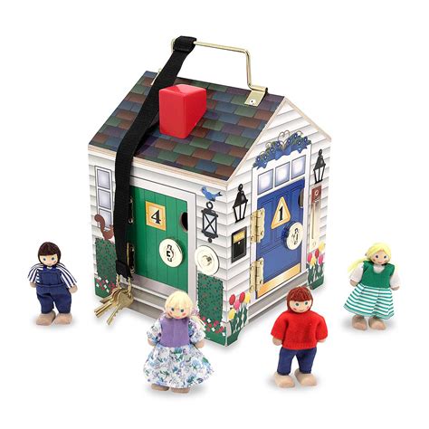 Dollhouse Travel Take Along Toy Play House