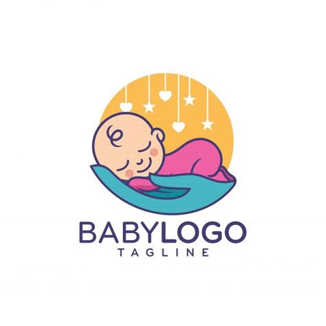 Freepik Graphic Resources For Everyone Baby Logo Design Baby Logo