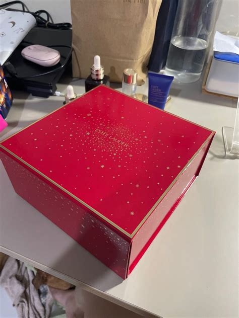 Jewelry Box Gift Box Kotak Natal Christmas Estee Lauder Mewah