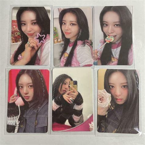 Itzy Crazy In Love Yuna Official 6 Photocards Set Norma