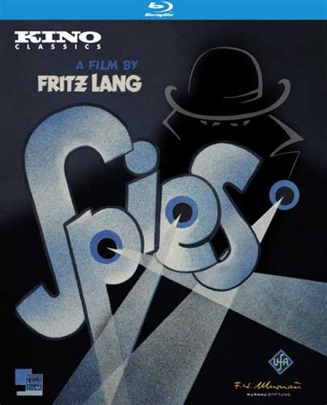 Spies 1928fritz Lang Blu Ray