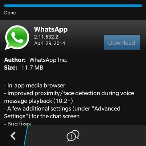 If the message does not arrive, please launch blackberry world on your smartphone to find the content you are looking for. Can't install Whatsapp beta - BlackBerry Forums at ...
