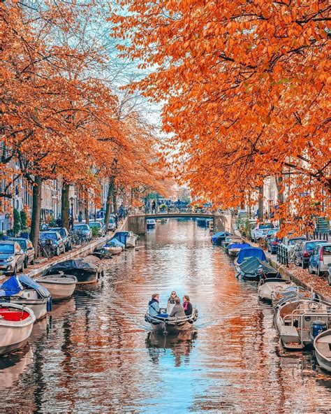 Autumn In Amsterdam Is Always A Feast For The Eyes 🍁 Wheres Your
