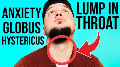 Anxiety Lump In Throat Symptom Globus Hystericus Throat Tightness