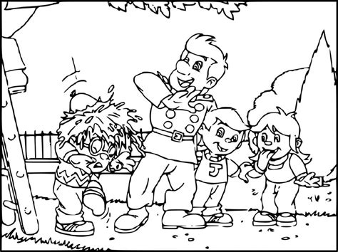 Norman Price From Fireman Sam Coloring Page Free Printable Coloring