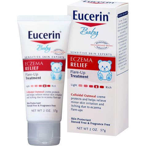 Eucerin Baby Eczema Flare Up Treatment Creme 2oz Shopee Singapore