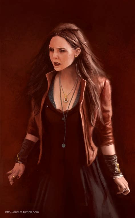 I Loved Scarlet Witch In Age Of Ultron So Heres A Fan Art I Just Made