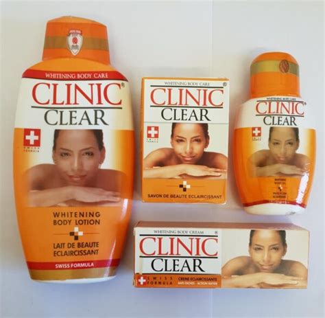 Clinic Clear Set Lotion Soap Oil And Tube Buy 100 High Quality