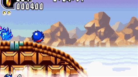 Tas Sonic Advance 2 Sky Canyon 1 All Sp Rings 10607 Youtube