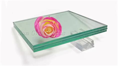101010mm Toughened Laminated Glass Clear Frosted Translucent Triple