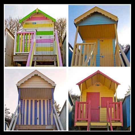 Colourful Beach Huts Colourful Beach Huts On Wells Next Th Flickr
