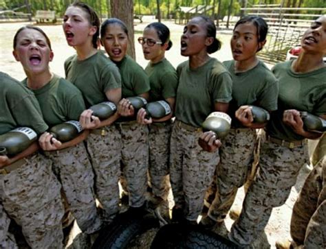 Usmc 🇺🇸women Attend Marine Boot Camp At Parris Island South Carolina Female Marines United