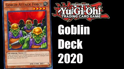 Goblin Deck Profile Yu Gi Oh 2020 Youtube