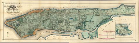Large Detailed Sanitary And Topographical Old Map Of