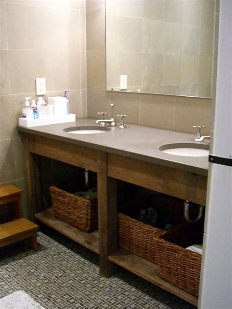 Most bathroom vanities aren't very big, but that doesn't mean they're short on storage potential! Hand Made Custom Bathroom Vanities All Using Recliamed ...