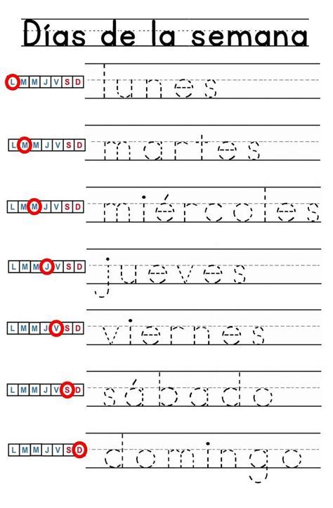 Spanish Worksheet With The Words And Numbers To Be Used In This Writing