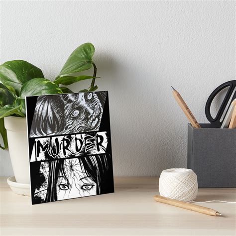 Collection Of Junji Ito Art Board Print For Sale By Mbelek Redbubble