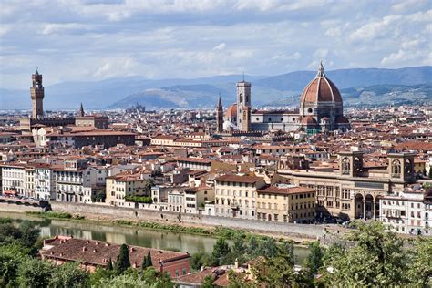 Florence From Piazzale Michelangelo At The Top Of The Hill Flickr