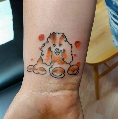 The 40 Best Poodle Dog Tattoo Ideas Page 6 The Paws