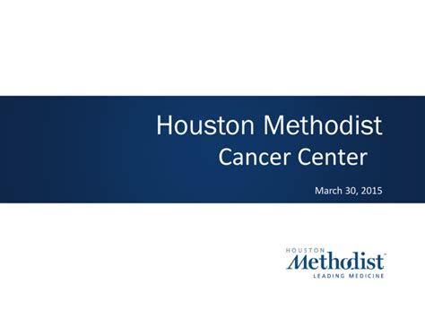 The Methodist Cancer Center