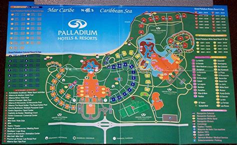Plan Der Hotels Palladium Riviera Maya Grand Palladium Colonial