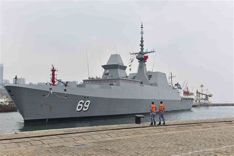 Singaporean Warship Rss Intrepid Visits Qingdao Ministry Of National