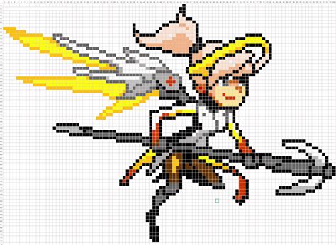 Overwatch Pixel Art Gridded I Converted All Of The Overwatch Pixel