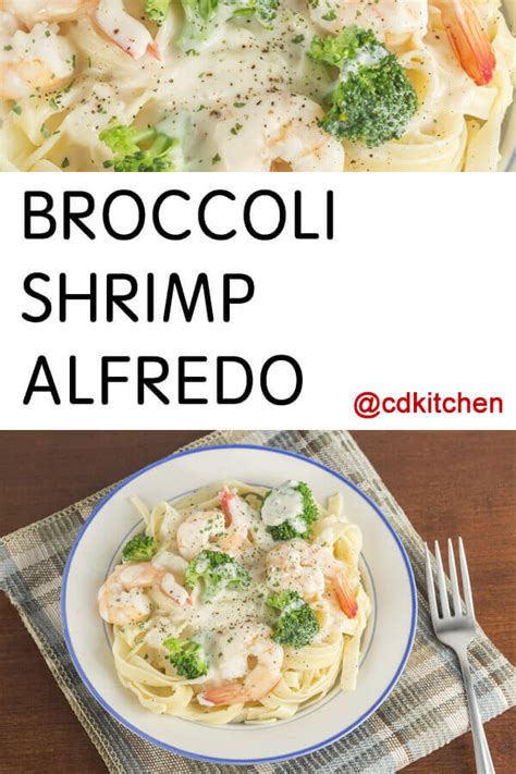Next time, i will make it with shrimp from the seafood counter and use my own sauce. Broccoli Shrimp Alfredo Recipe | CDKitchen.com