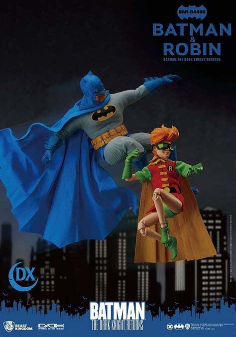 Beast Kingdom The Dark Knight Returns Batman And Robin Figures