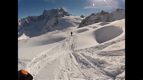 Skiing The Vallee Blanche Youtube