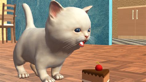 Kitten Home Adventure Craft Simulator 3d Crazy Kitty Cat Evolution