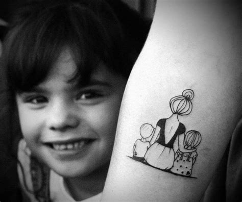 Lista 101 Foto Imagenes De Tatuajes De Mama Con Sus Hijos Alta