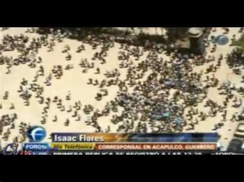 Por el momento, no hay reporte de daños ni heridos. Temblor en Acapulco Mexico 20 de Marzo 2012 - YouTube
