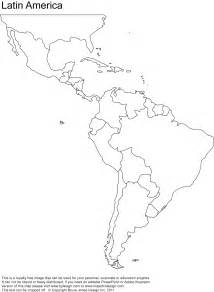 27 Map Of Latin America Blank Maps Database Source