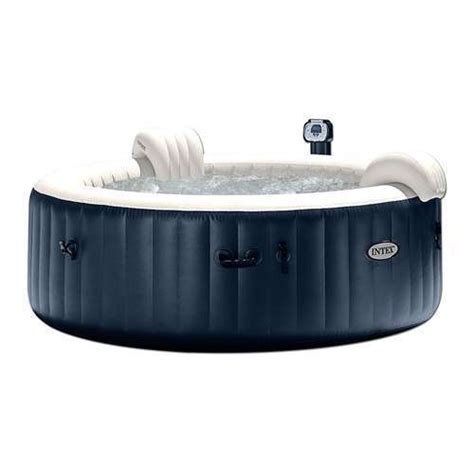 Intex Pure Spa 6 Person Inflatable Portable Heated Bubble Hot Tub Open Box For Sale From