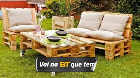 Faça você mesmo Pallets na decoração da casa