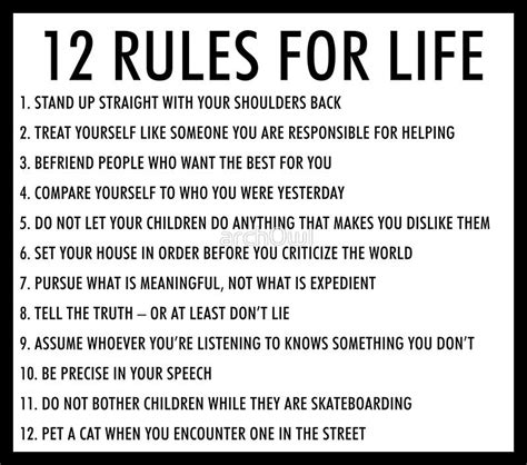Jordan Peterson 12 Rules For Life Summary