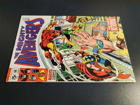 Avengers 66 1969 Vgf 50 Ultron 6 Barry Windsor Smith 1st