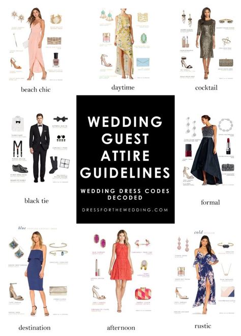 Wedding Guest Attire Guidelines Black Tie Wedding Guests Formal