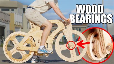 Taking A Handbuilt 100 Wooden Bicycle For Test Ride